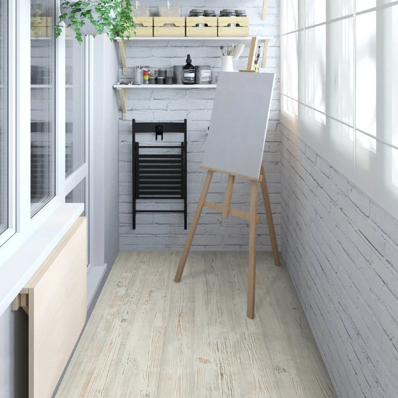 Напольная панель Quick Deck (Квик Дек) Plus Наоми 1200х900, 16 мм. (фото 10)