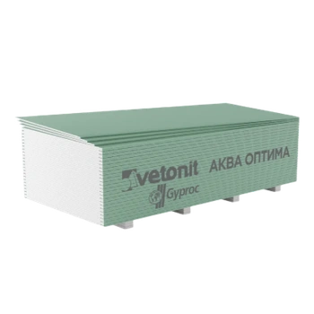 Гипсокартон (ГКЛ) Ветонит (Гипрок) Аква Оптима 3500х1200х12.5 мм